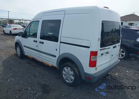 2013 Ford Transit Connect Xl из США, поврежденный, VIN NM0LS6AN8DT131683